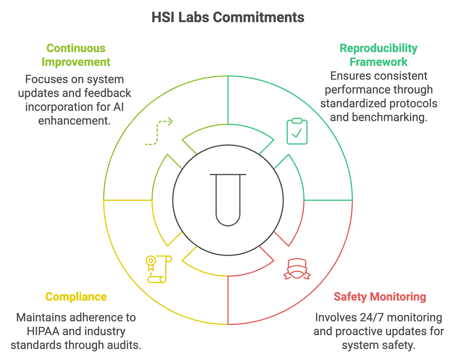 Four Pillars of HSI's Safety Framework